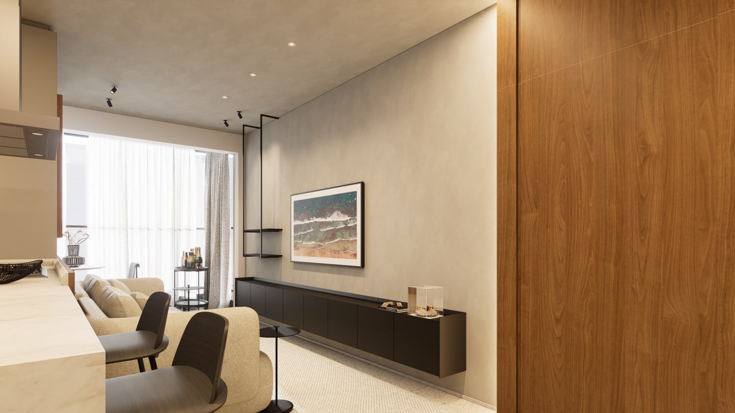 Interiores Apto NL — render 6