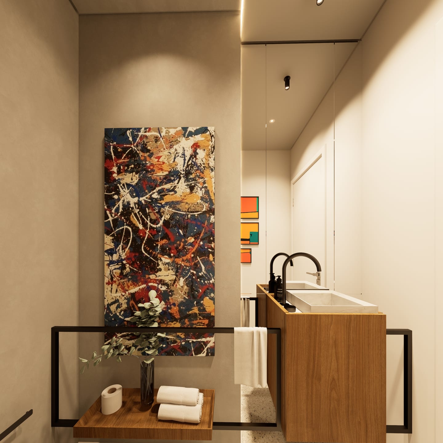 Interiores Apto NL — render 8