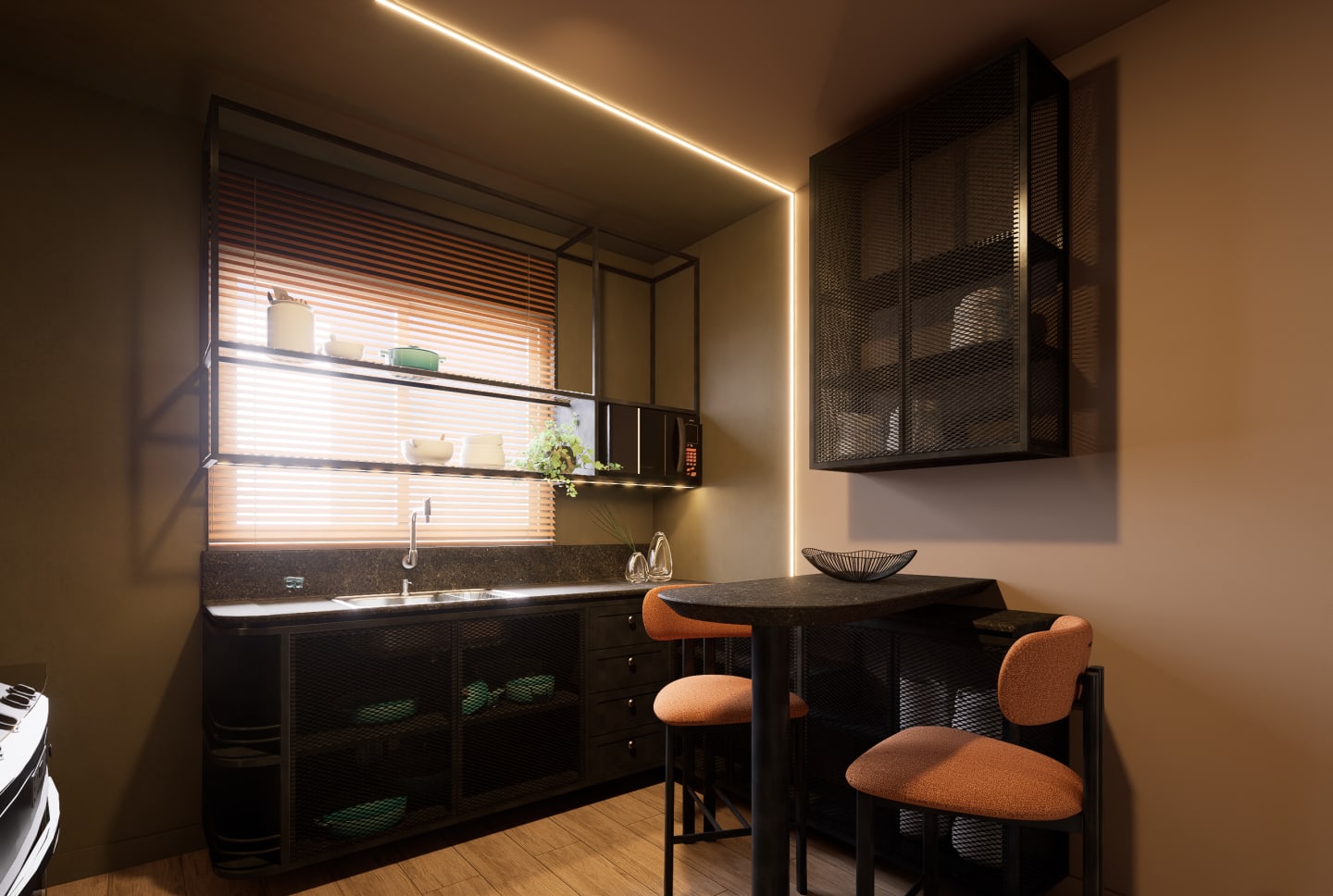Interiores Apto CD — render 8