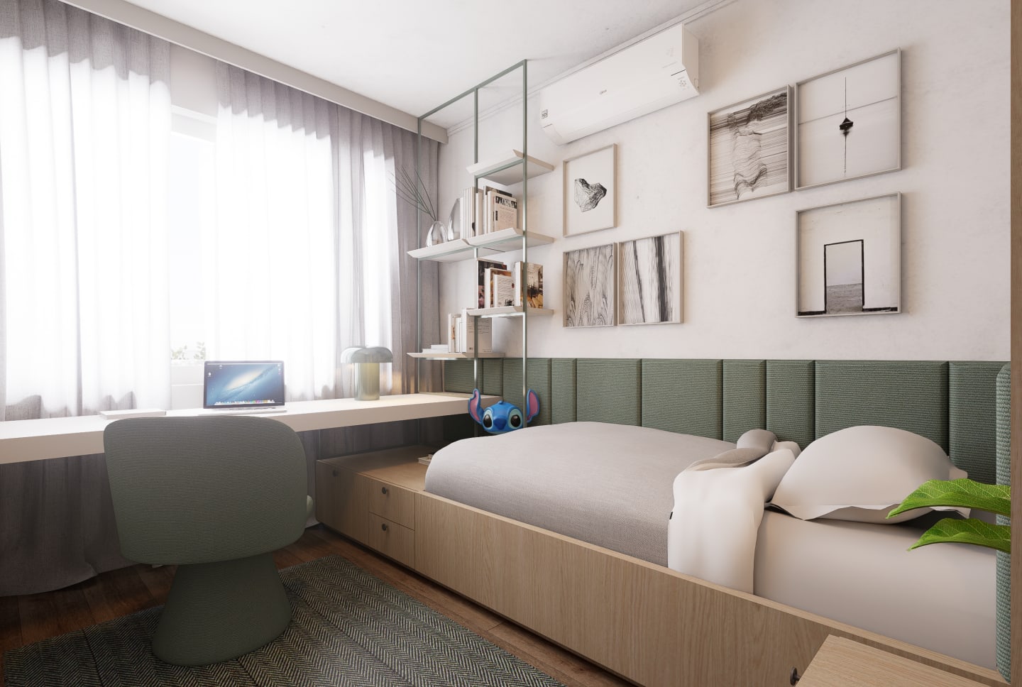 Interiores Reforma Família Trombetta — render 8