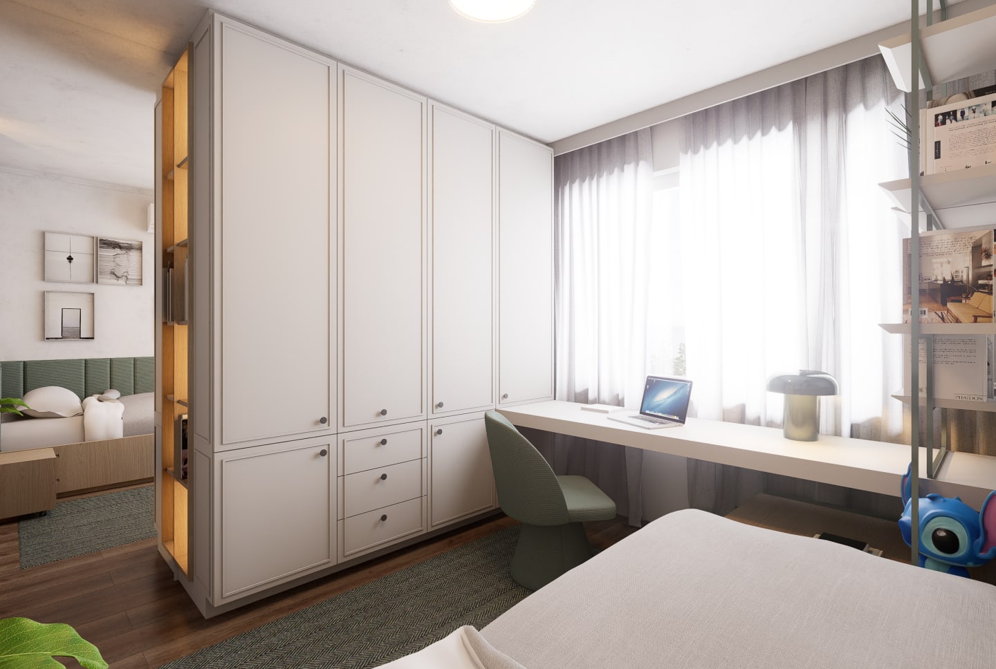 Interiores Reforma Família Trombetta — render 9