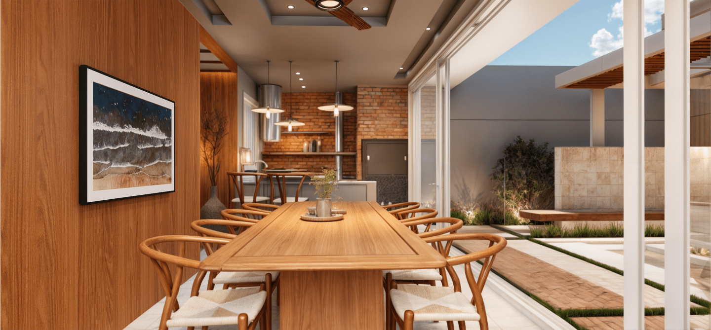 Interiores Reforma Área Gourmet JN — render 8