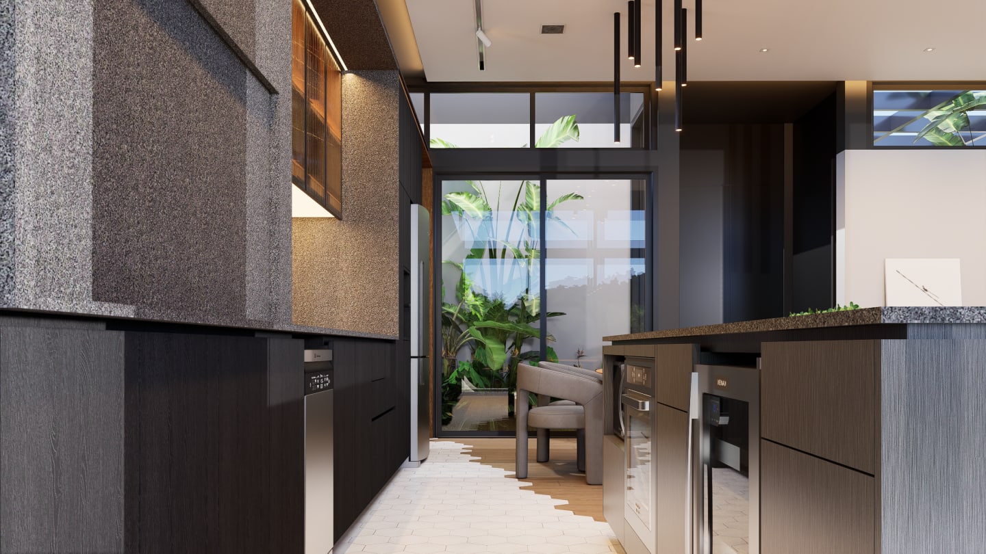 Interiores Casa Refúgio — render 13