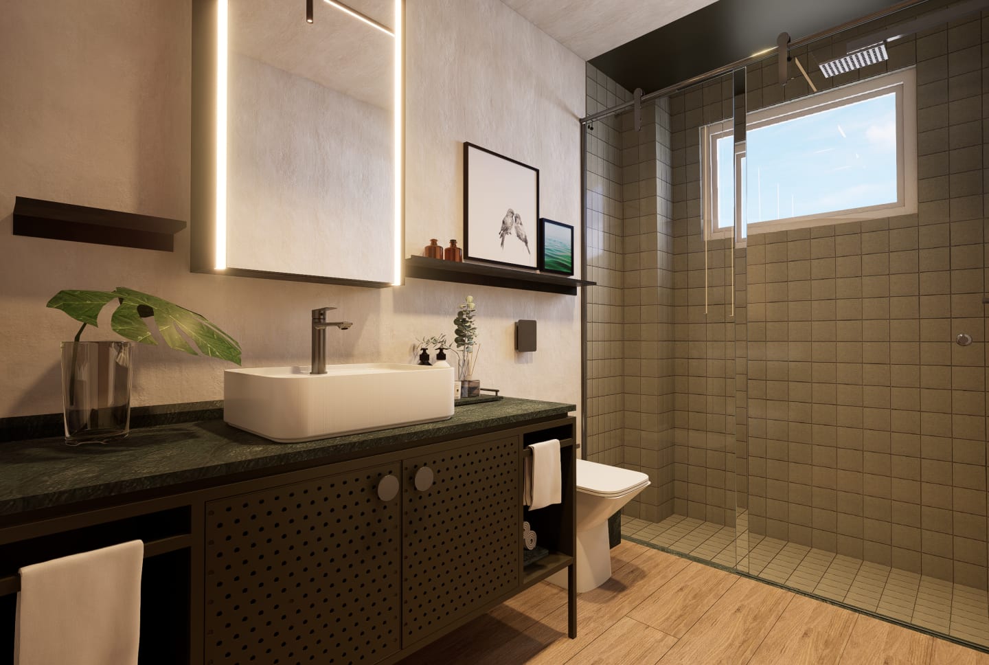 Interiores Apto CD — render 13