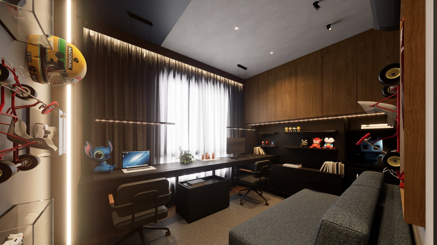 Interiores Apto NL — render 17