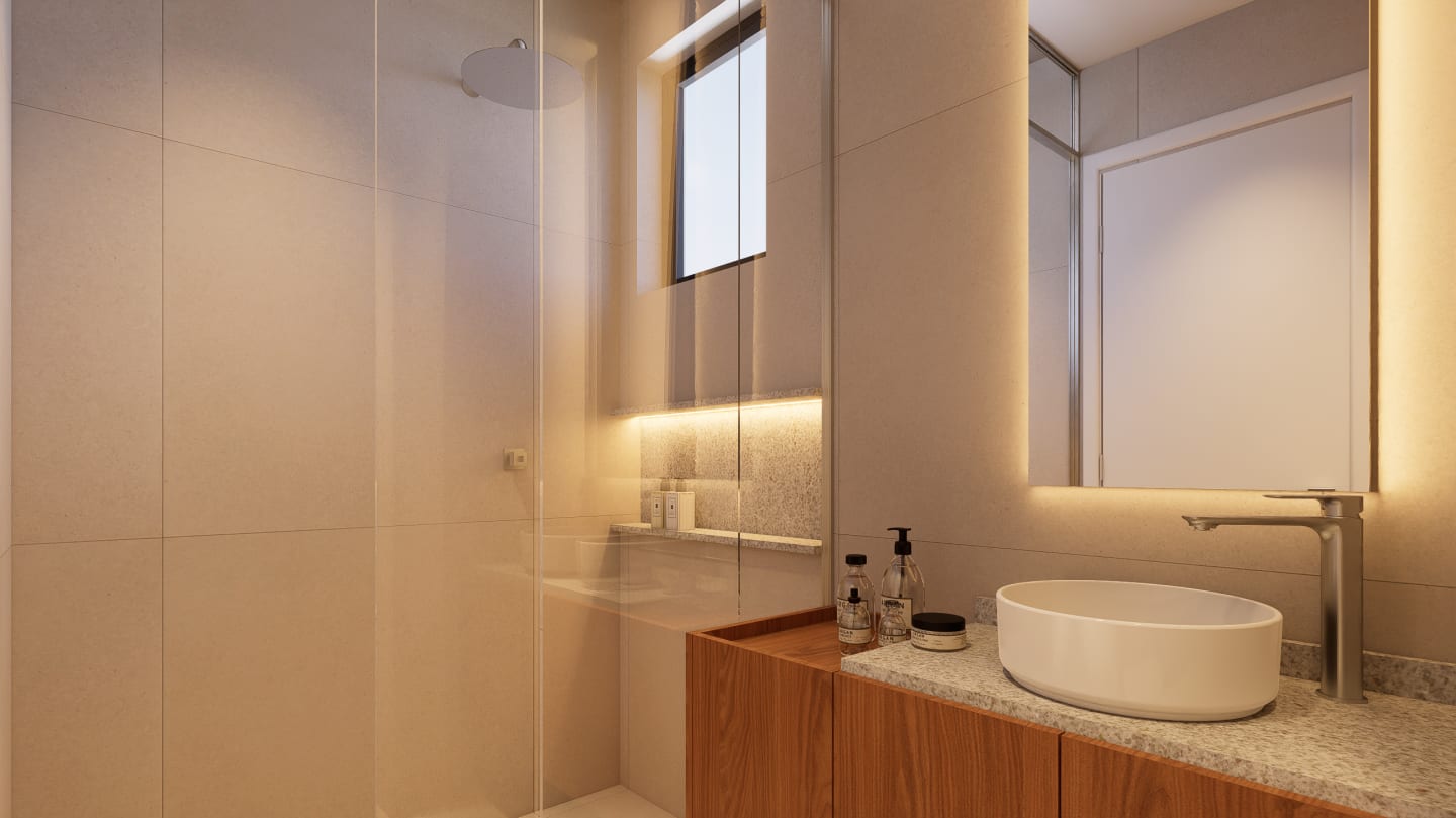 Interiores Apto Downtown — render 19