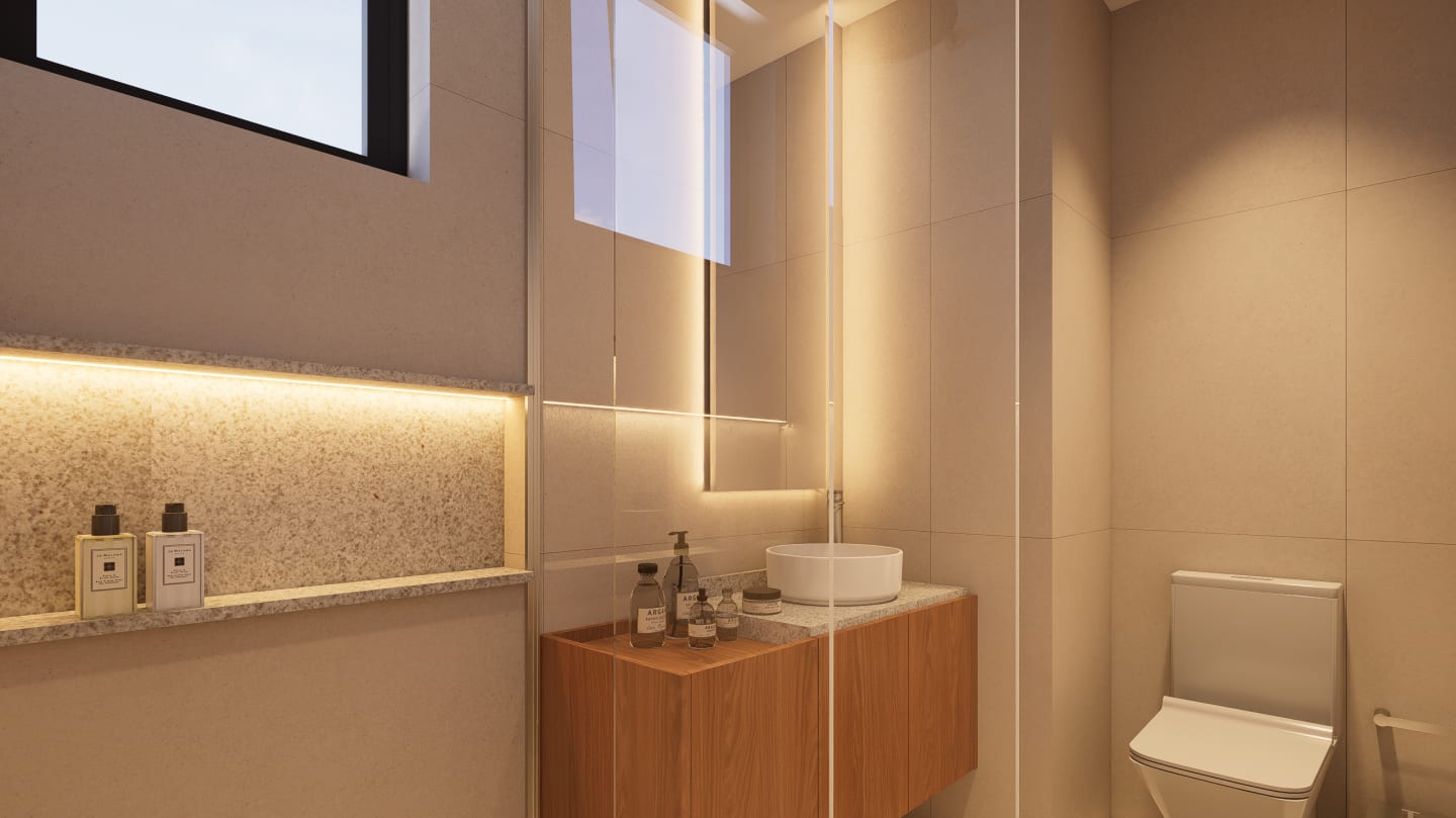 Interiores Apto Downtown — render 20