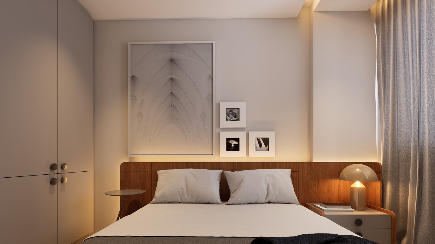 Interiores Apto Downtown — render 23
