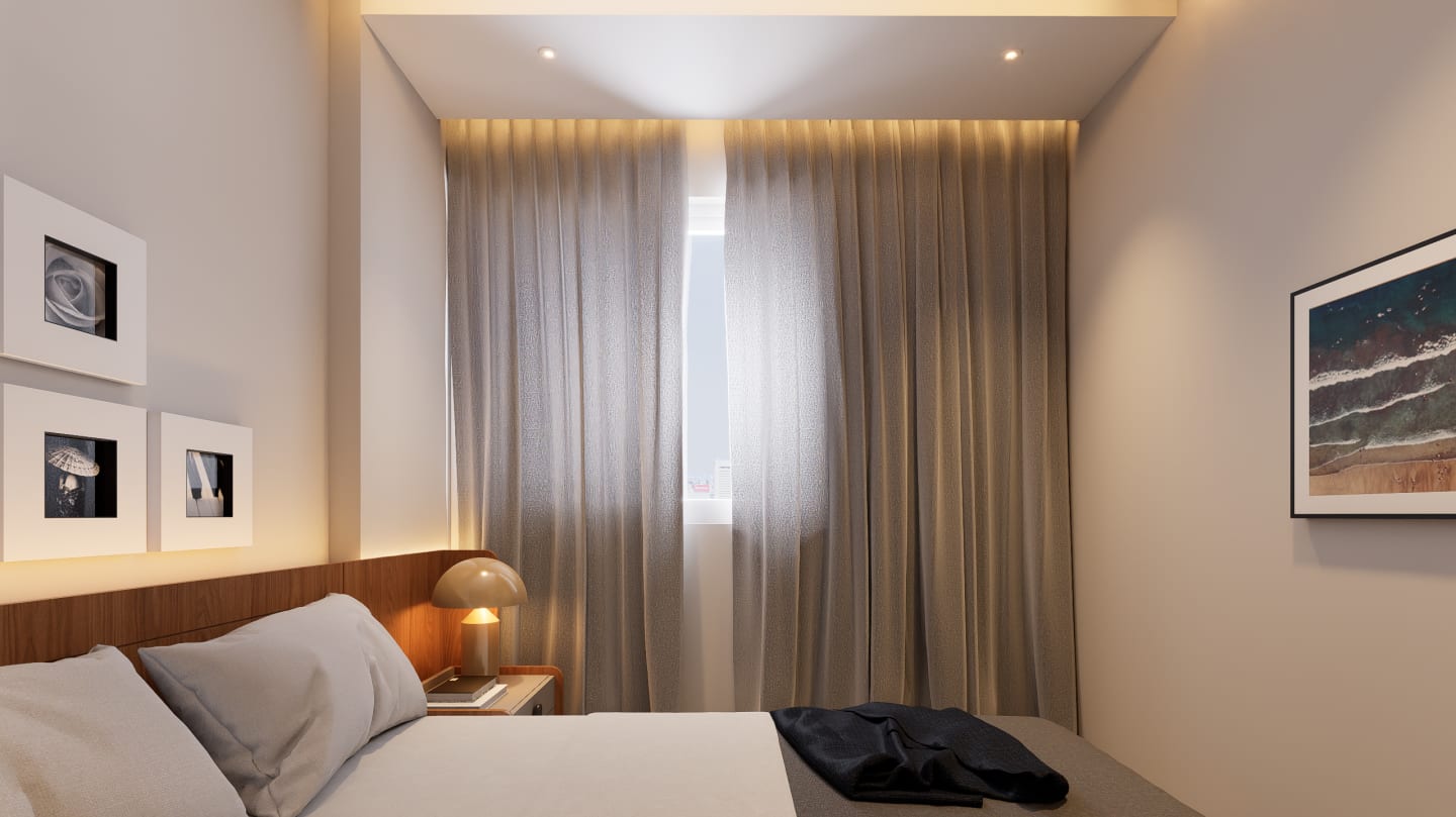 Interiores Apto Downtown — render 26