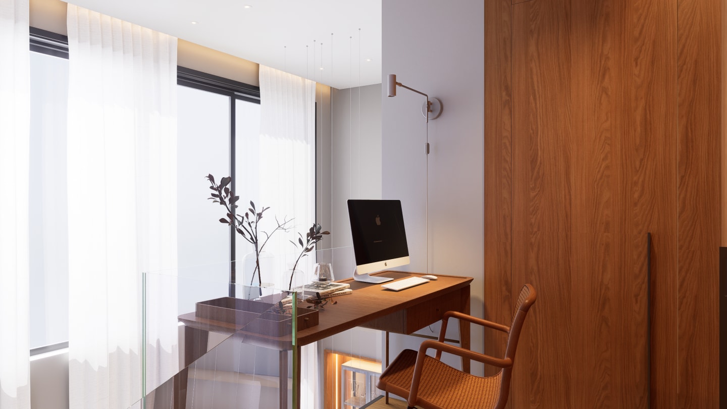 Interiores Apto Downtown — render 30