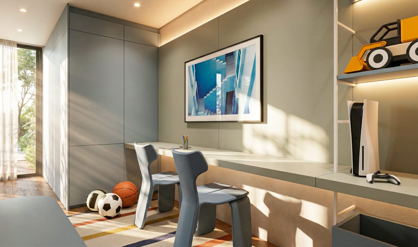 Interiores Casa Vermont — render 11
