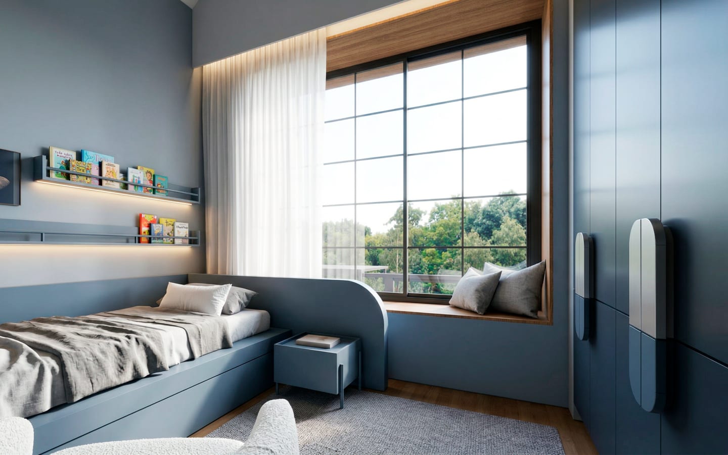 Interiores Casa Vermont — render 18