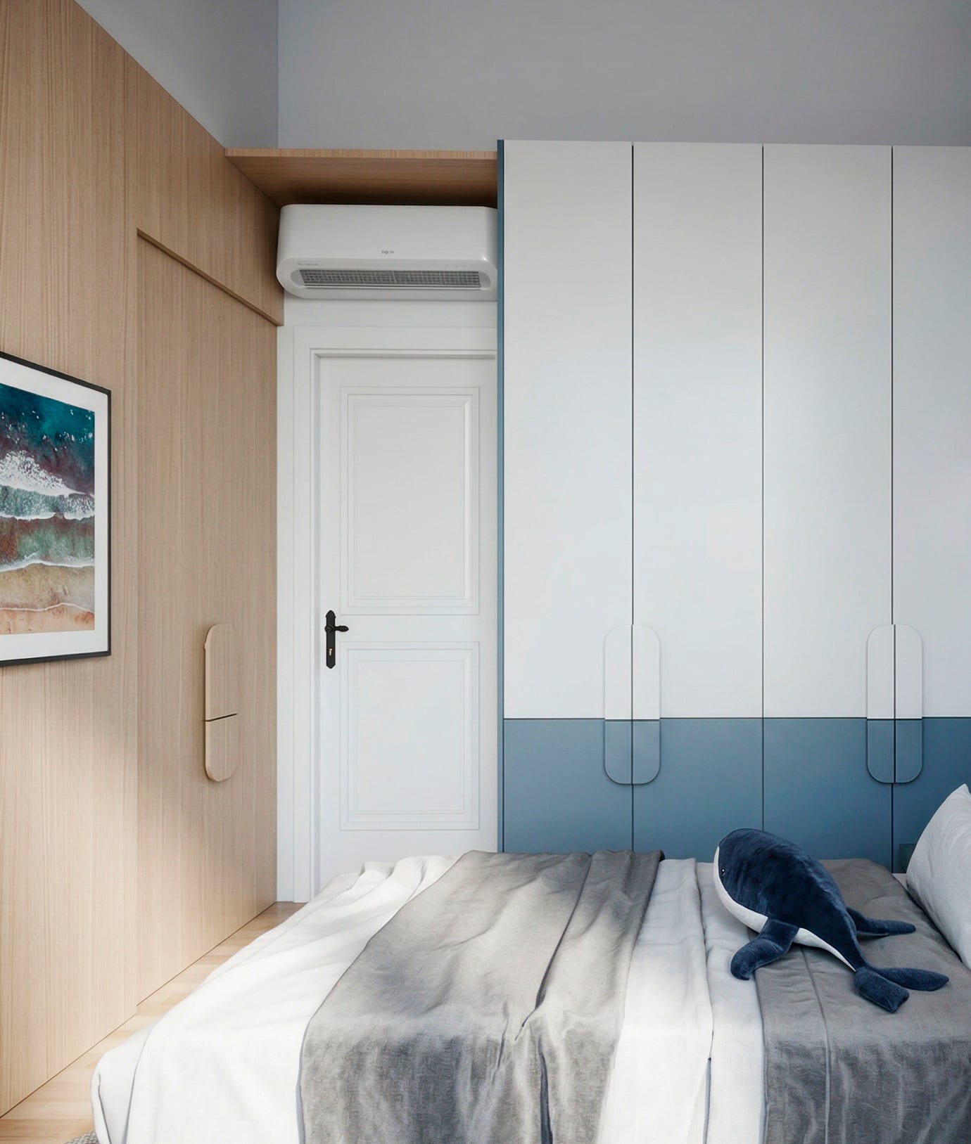 Interiores Casa Vermont — render 20