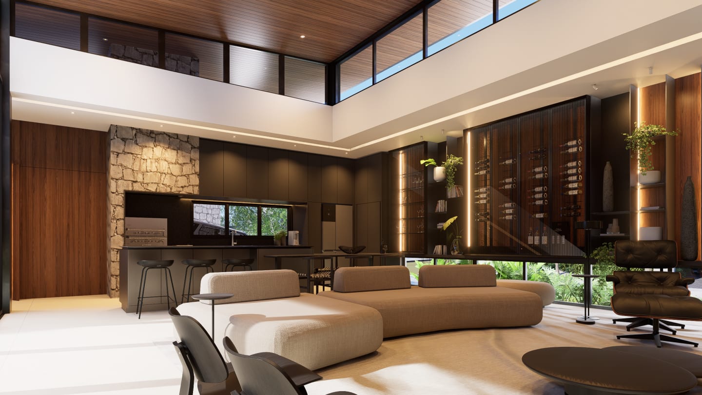Interiores Casa Vereda — render 76