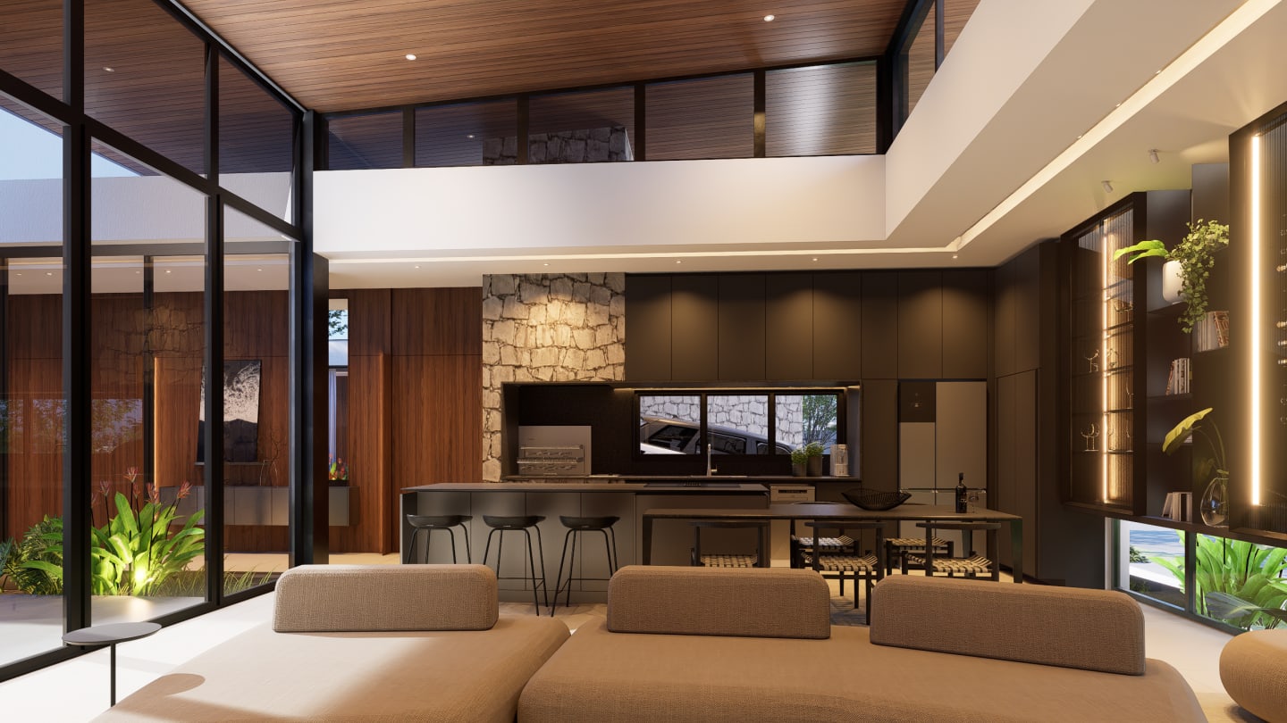 Interiores Casa Vereda — render 78