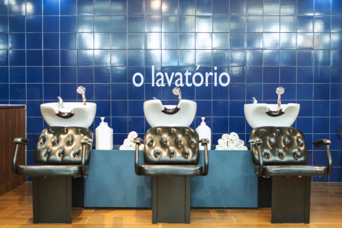 A Barbearia — render 2