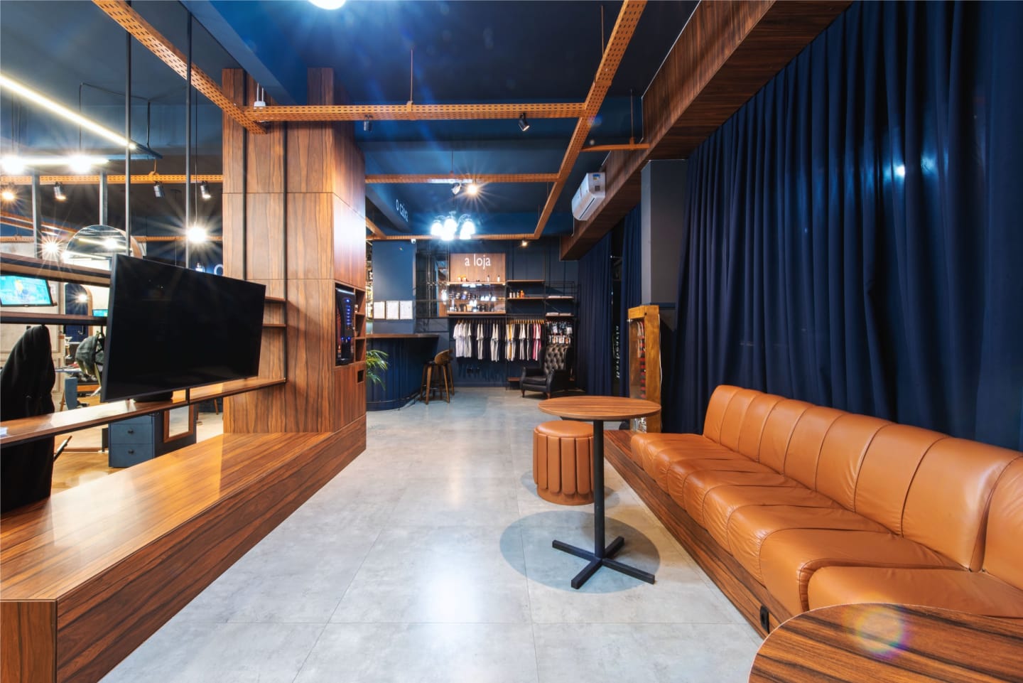 A Barbearia — render 12