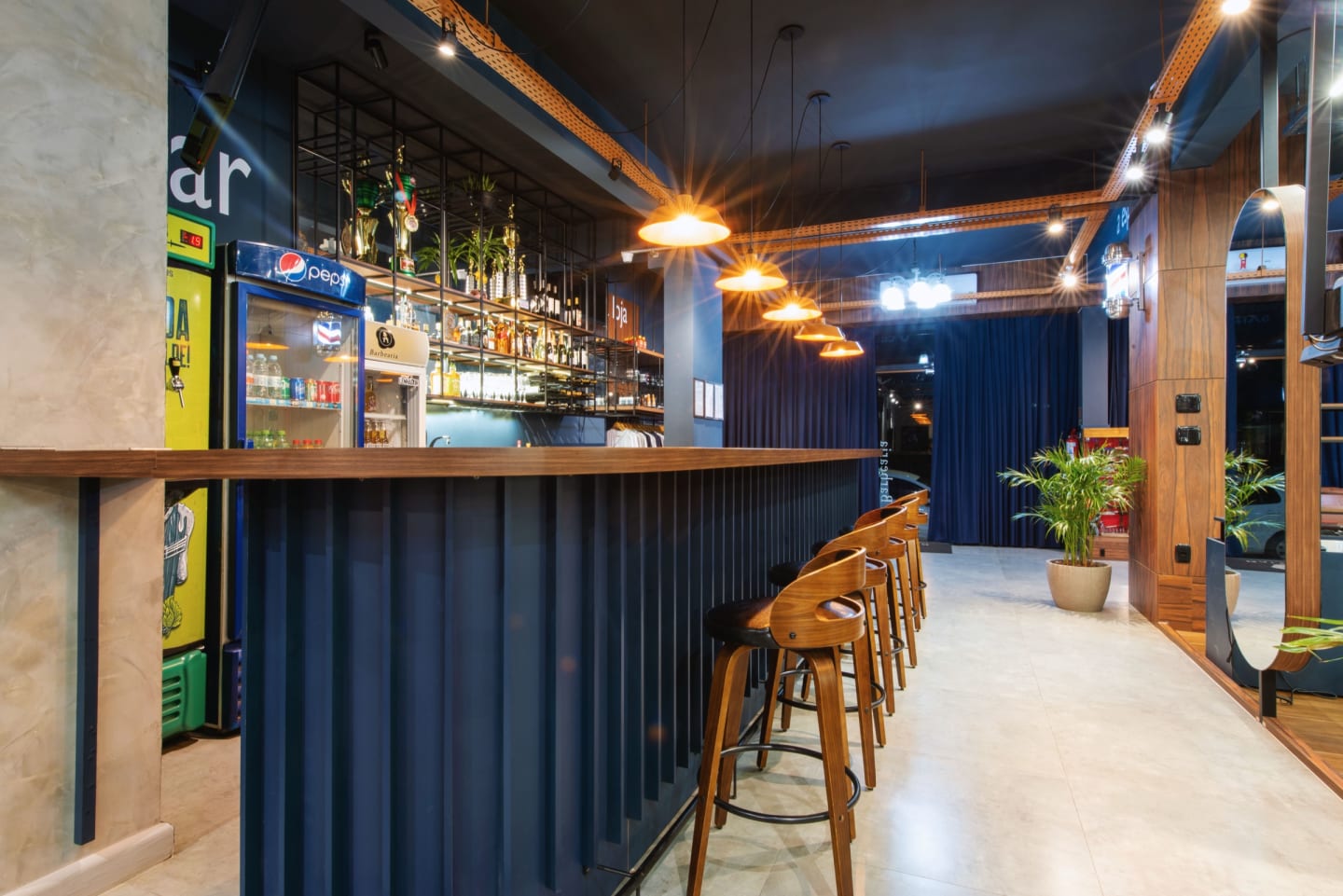 A Barbearia — render 25