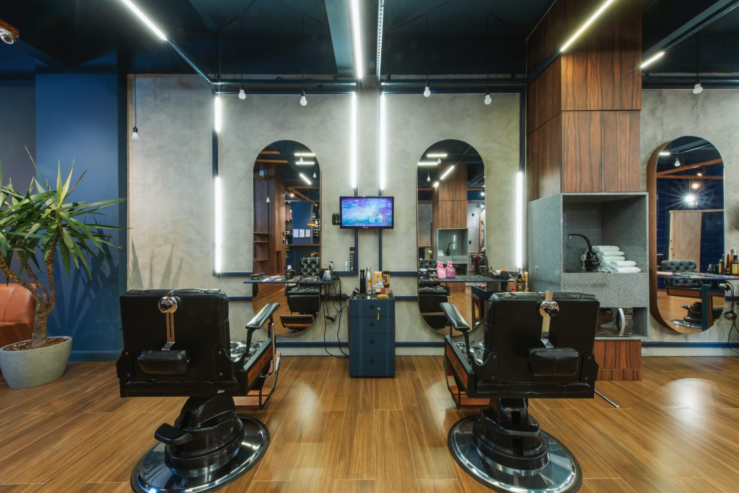 A Barbearia — render 27