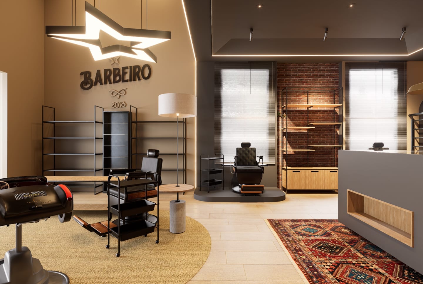 Casa do Barbeiro — render 4
