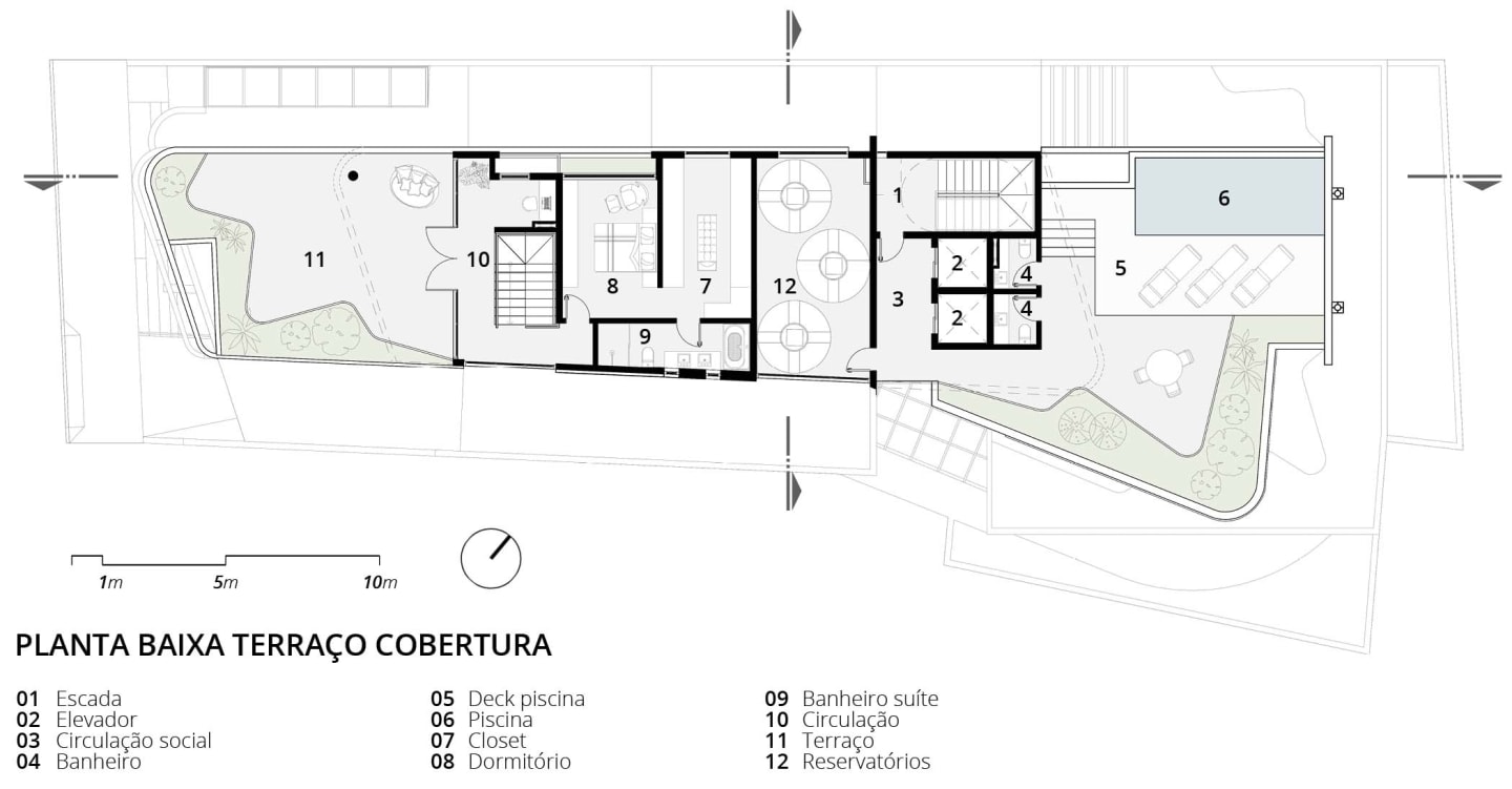Edifício Bassano — planta — 5 de 8