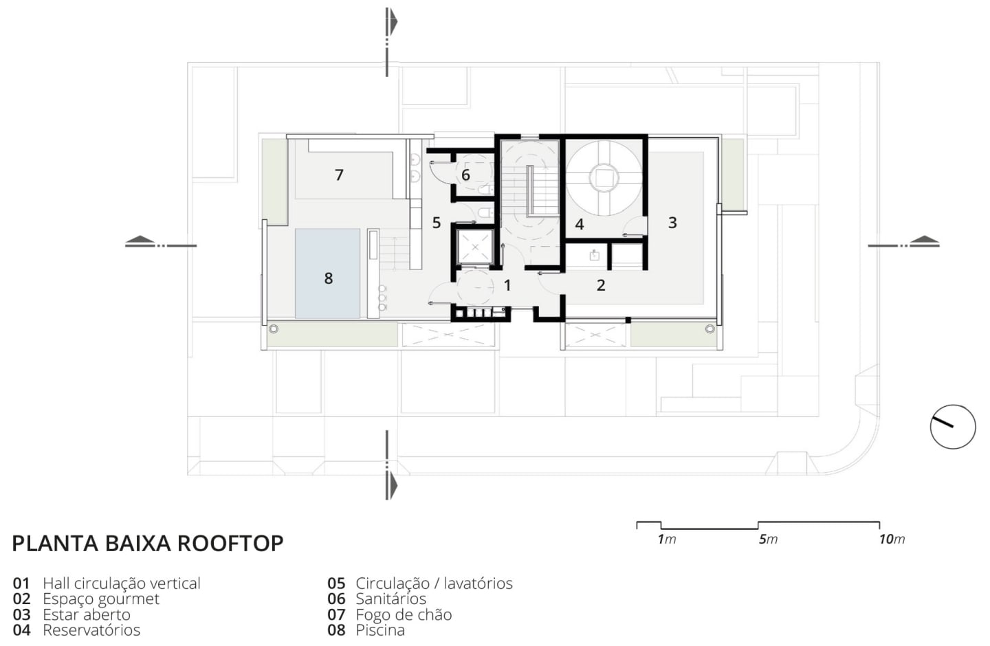 Edifício Carmel — planta — 5 de 8