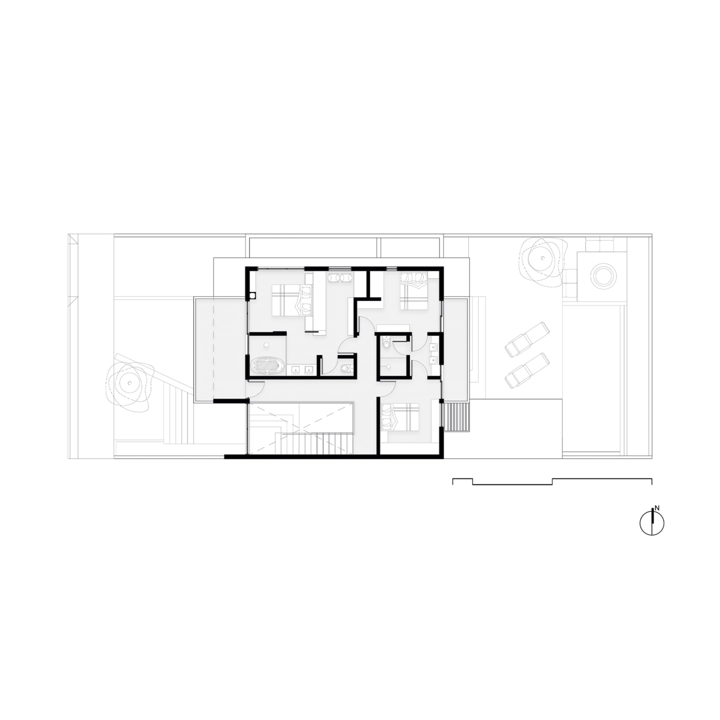 Casa WA — planta — 3 de 3