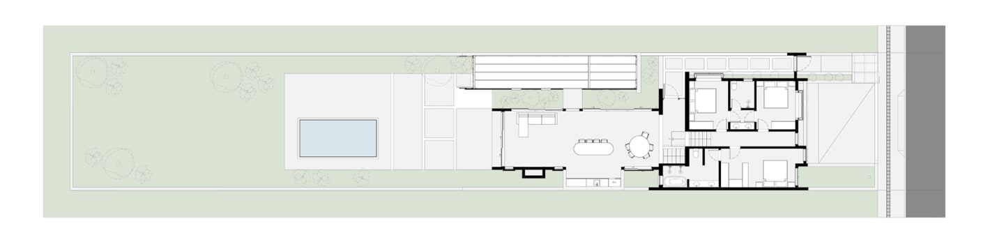 Casa Vermont — planta — 3 de 3