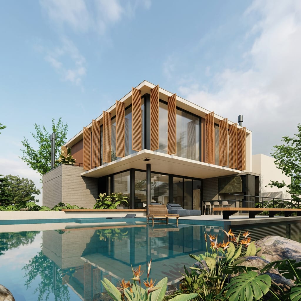 Casa CNE — render 1