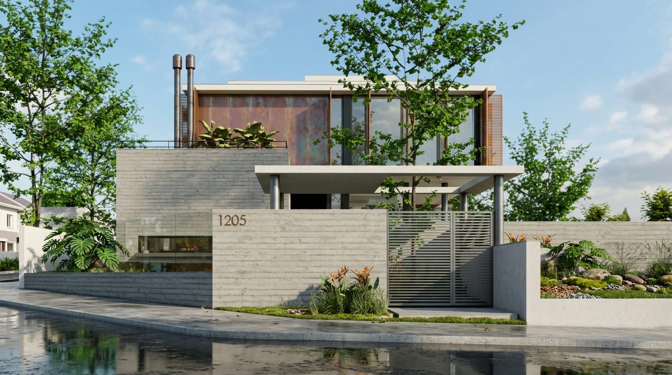 Casa CNE — render 2