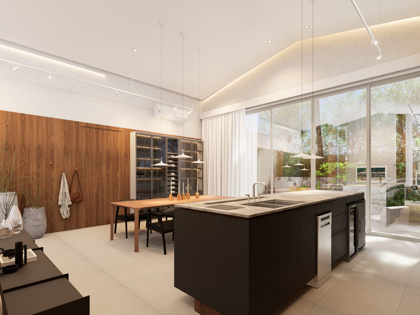 Interiores Casa Balke — render 2