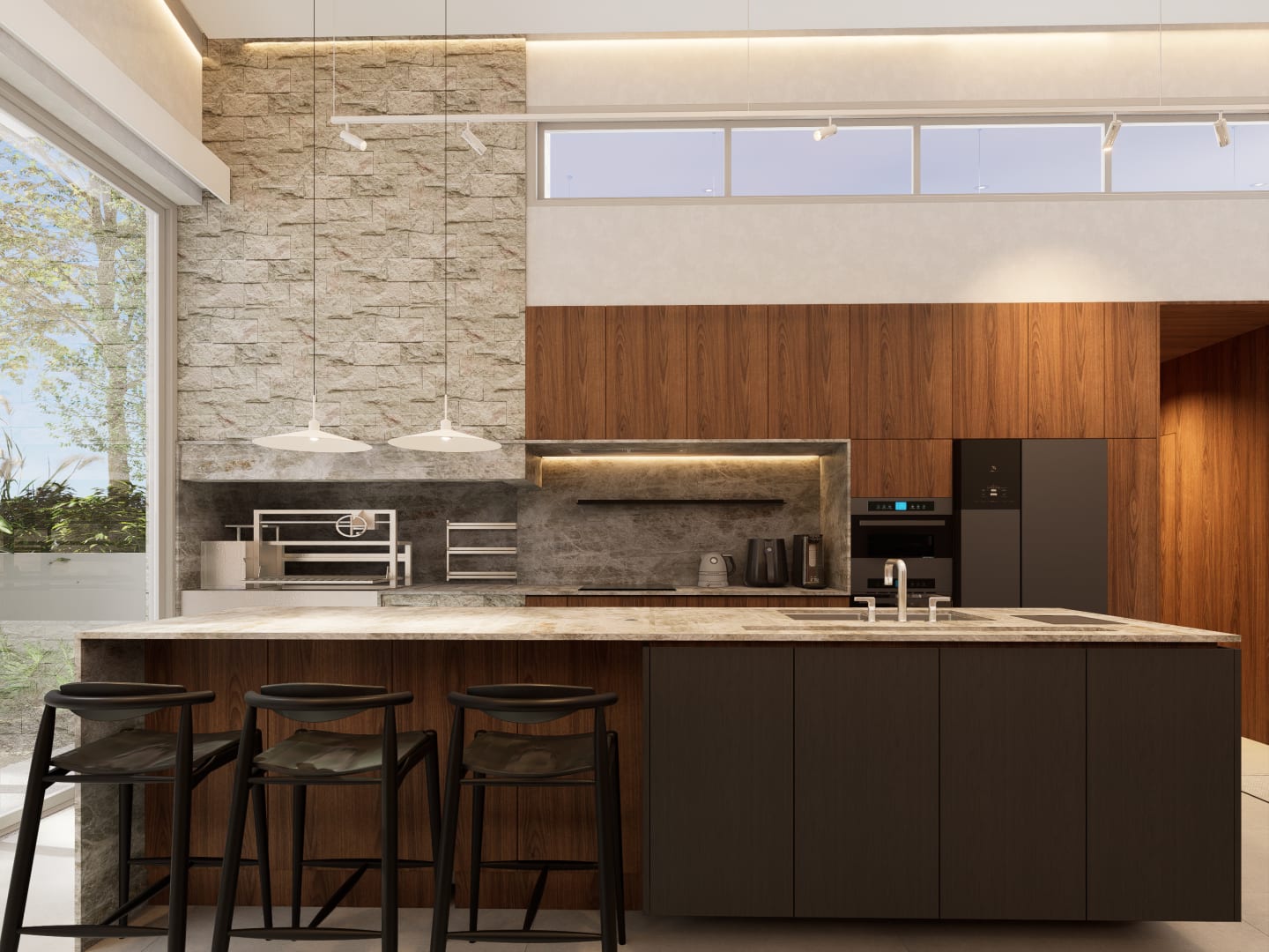 Interiores Casa Balke — render 3