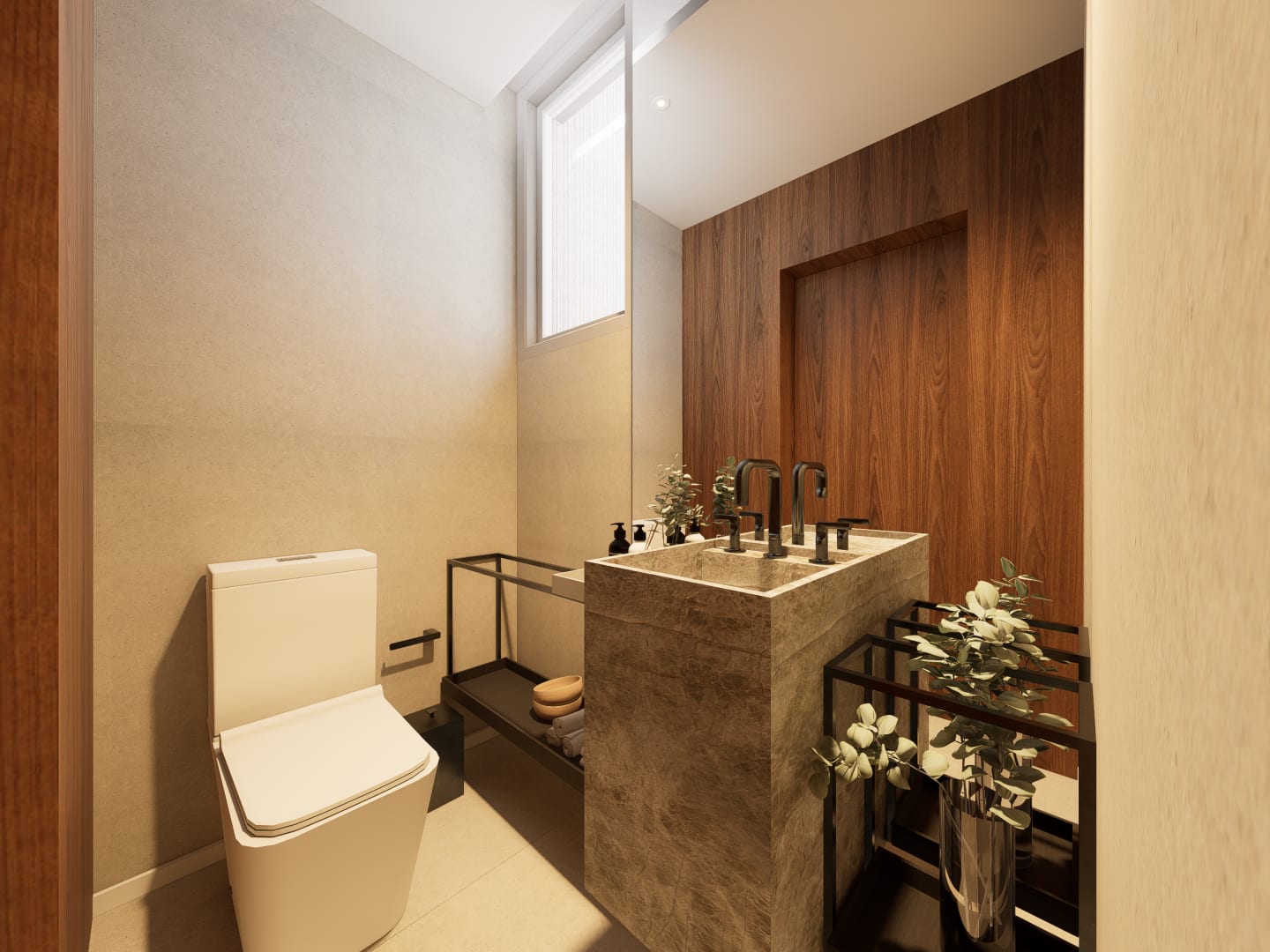 Interiores Casa Balke — render 14