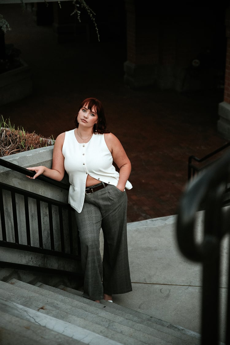 Senior photos downtown Boise - Snapshots by Jolene