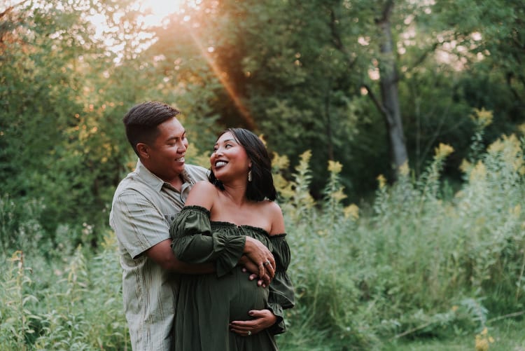 Boise sunset maternity photos - Snapshots by Jolene
