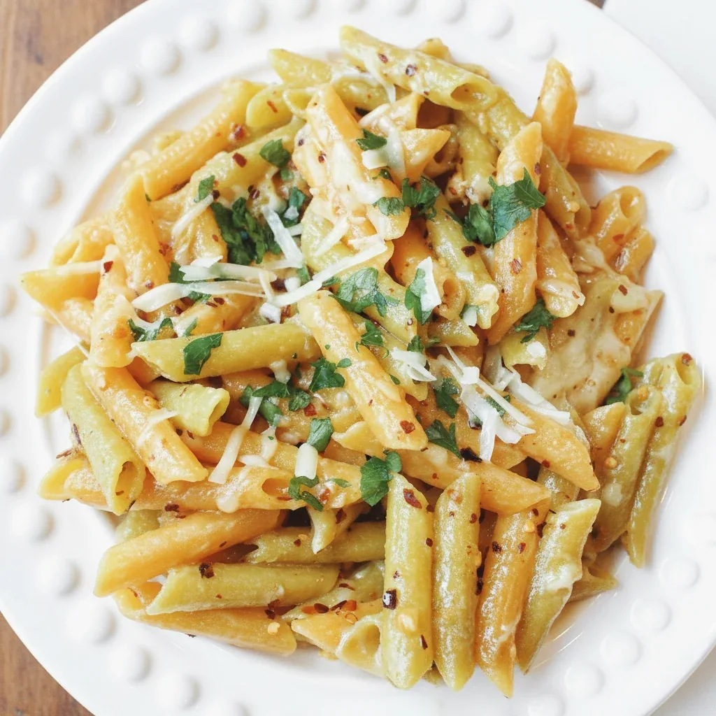 Gluten Free Garlic Parmesan Pasta