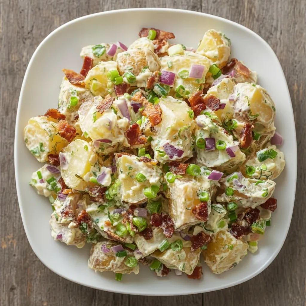 Creamy and Comforting Steakhouse Potato Salad