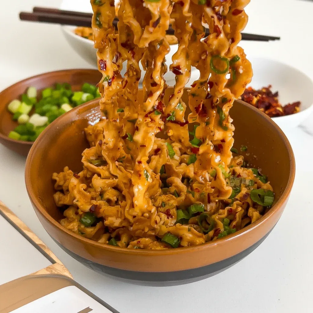 Spicy Chili Garlic Oil Noodles