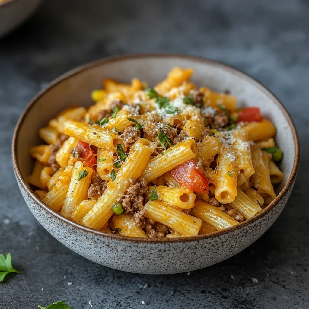 Cheeseburger Pasta Recipe