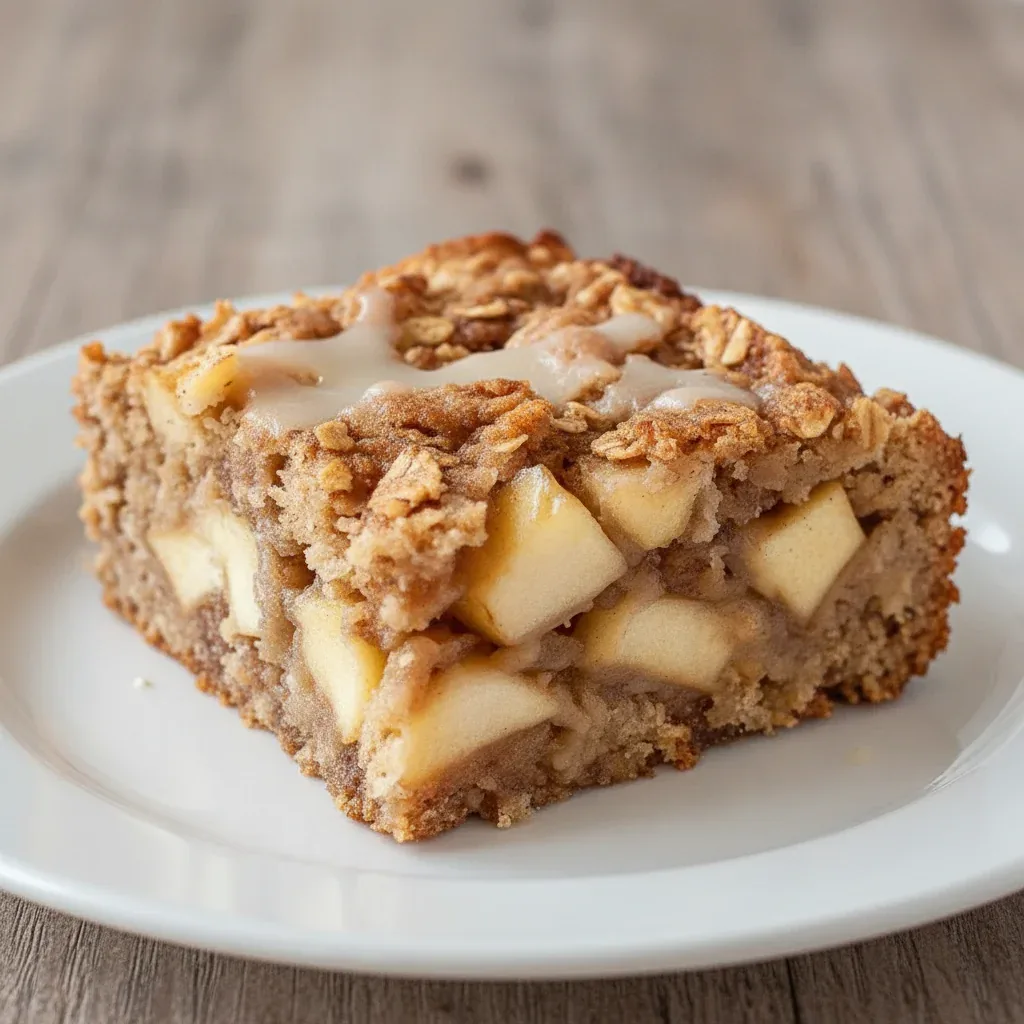 Hearty Oatmeal Apple Breakfast Bake for Mornings