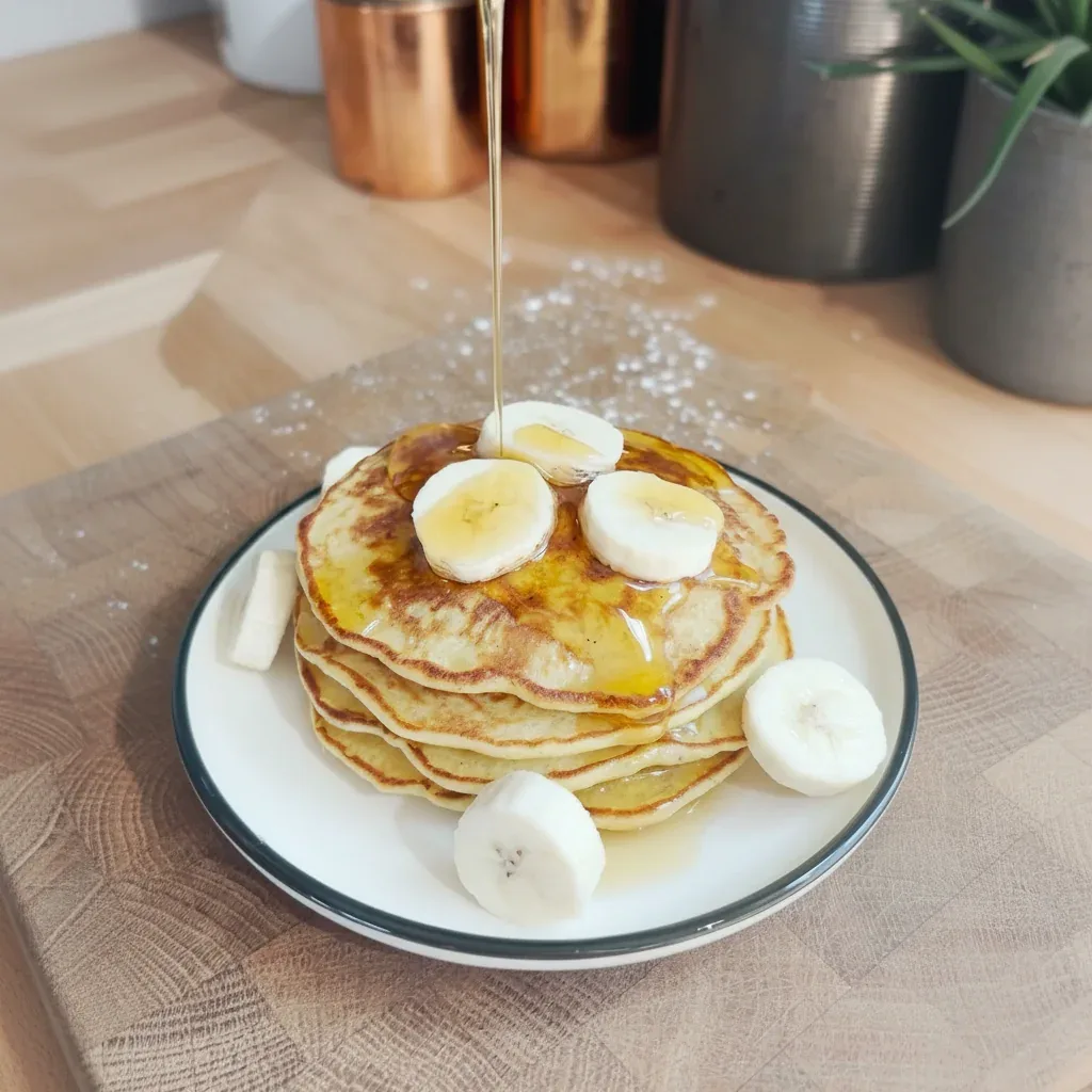 Easy 10-Minute 3 Ingredient Banana Pancakes