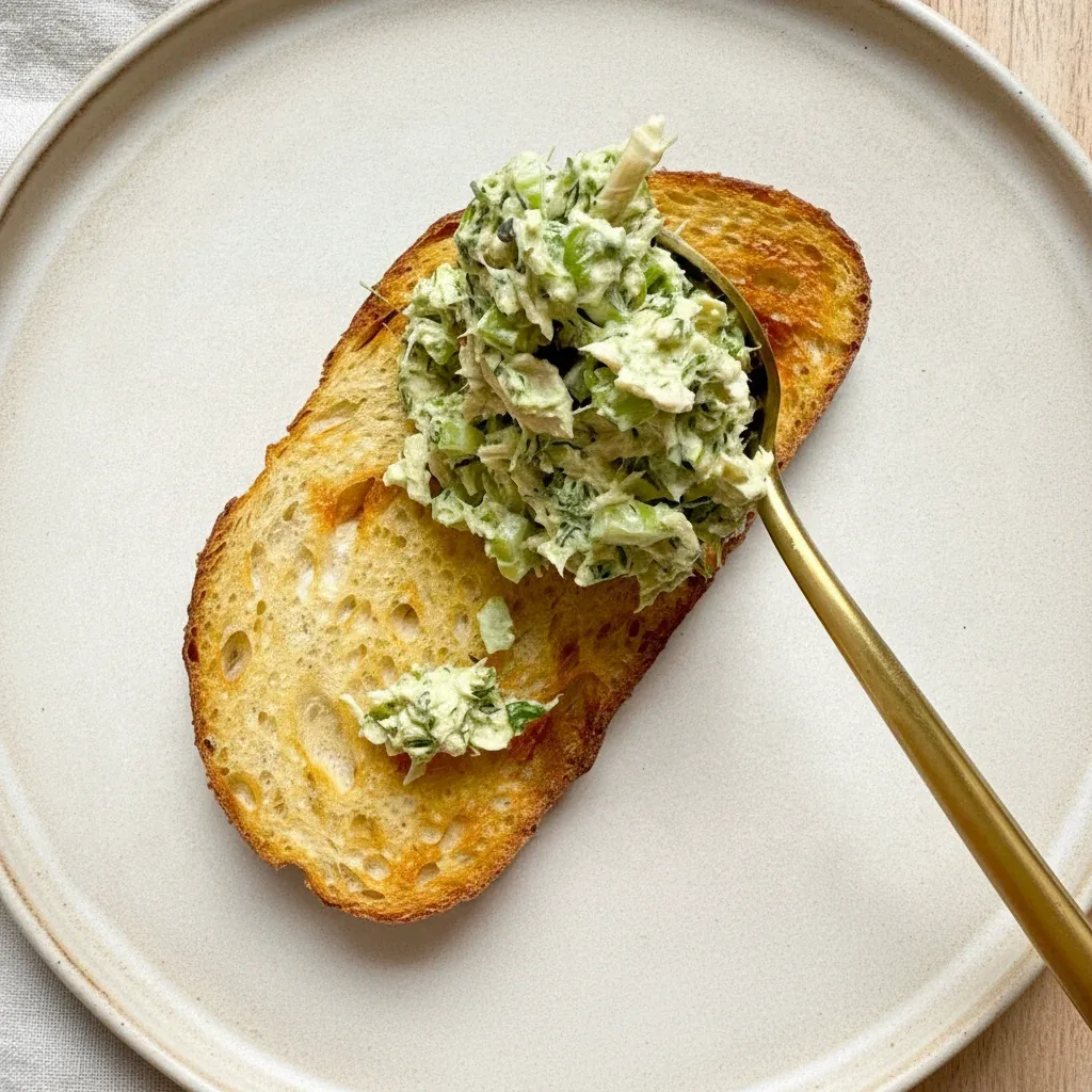 Creamy Green Goddess Tuna Salad