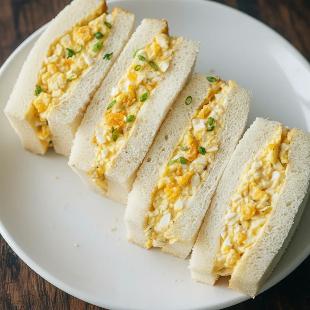 Japanese Egg Sandwich (Tamago Sando)