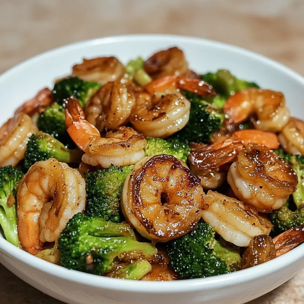 High-Protein Honey Garlic Shrimp