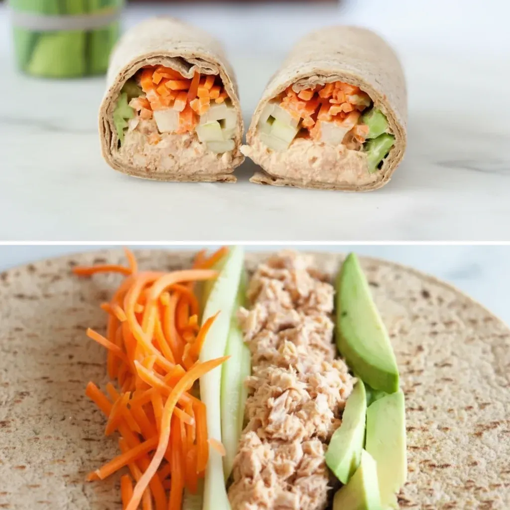 Easy Spicy Tuna Wraps