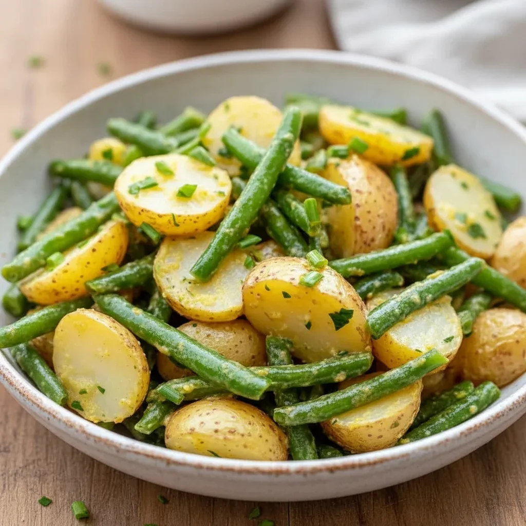 Creamy Green Bean Potato Salad