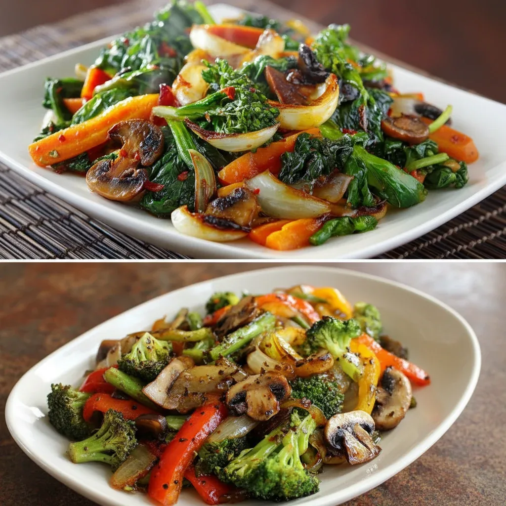 Healthy Sautéed Vegetables Side
