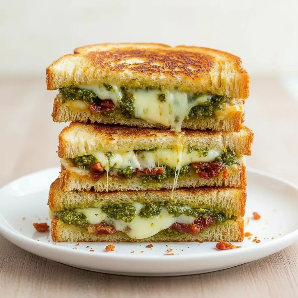Best Pesto Grilled Cheese Recipe