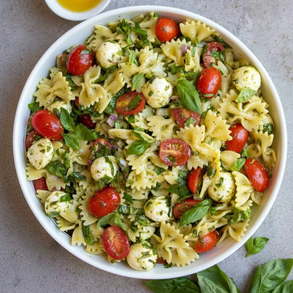 Colorful Bow Tie Pasta Salad