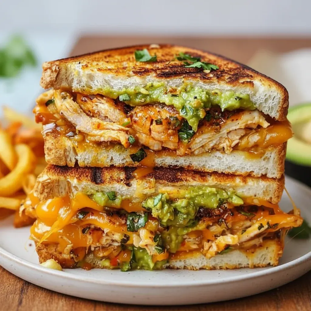 Chicken Avocado Melt Sandwich